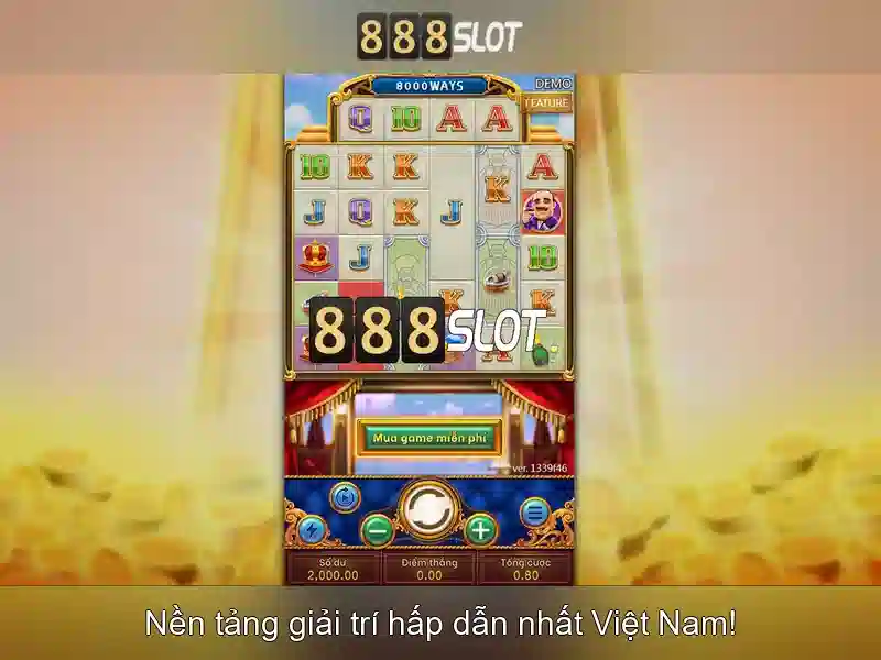888slot – Nền tảng slot trực tuyến an toàn và thú vị