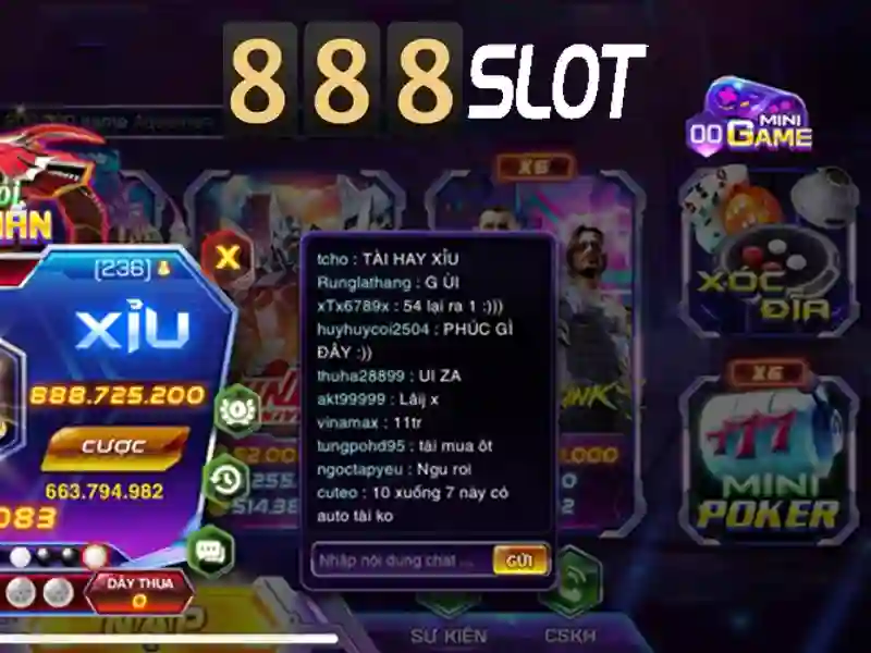 Sản phẩm và dịch vụ chính của 888slot